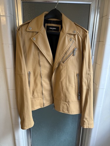 Giacca pelle dsquared2 - giacca,