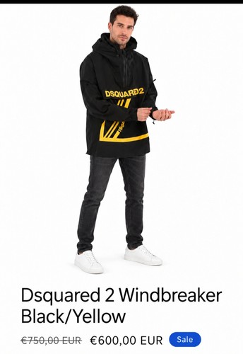 Giacca vento uomo dsquared2 - giacca,