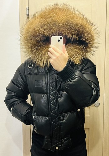 Dsquared2 giacca pelle uomo - di,